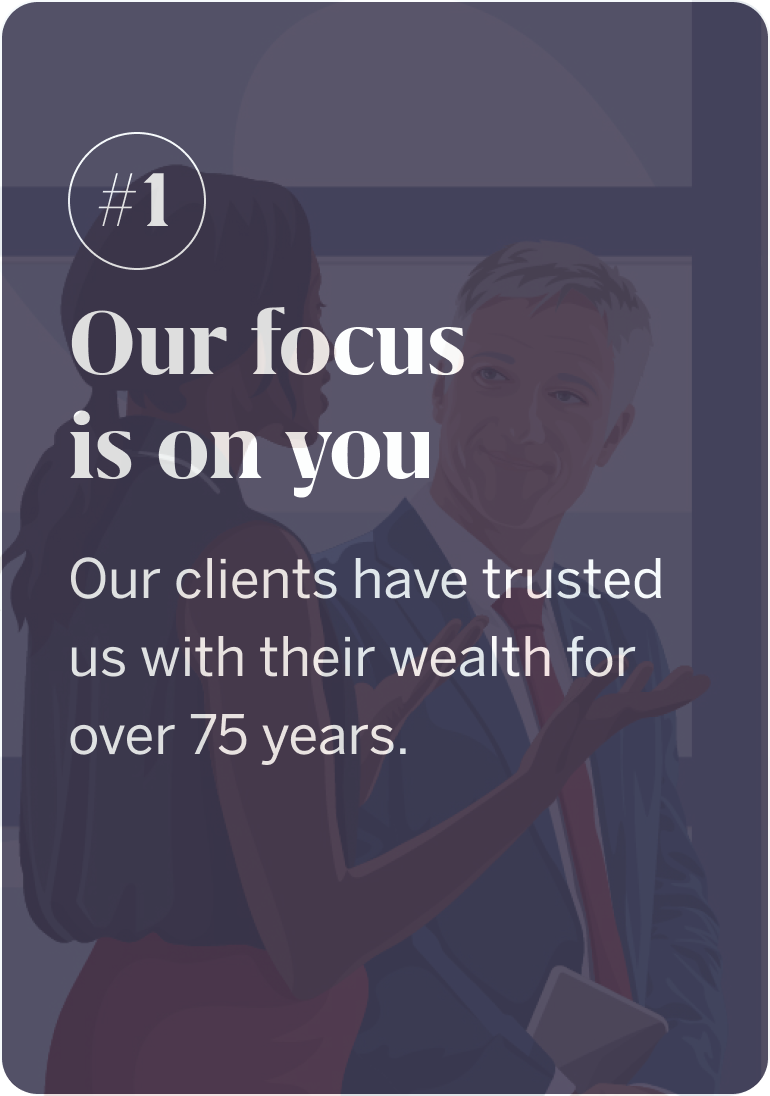 #1 Our focus is on you