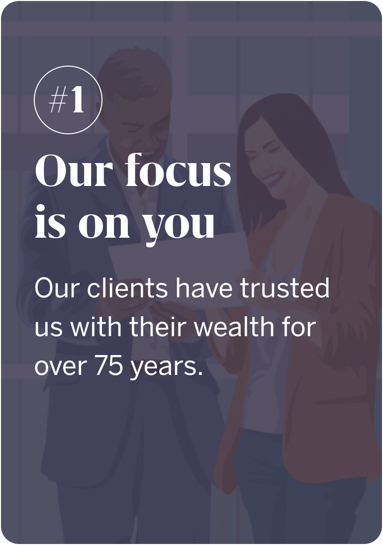 Reason 1: Our focus is on you