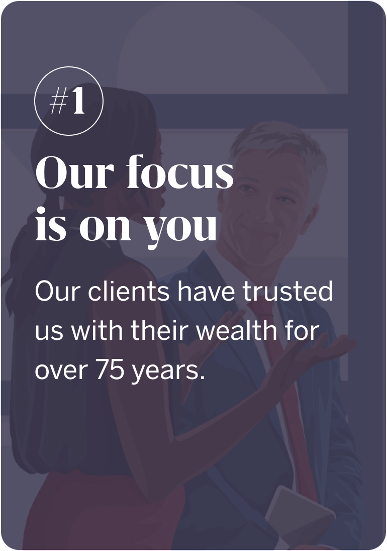 #1 Our focus is on you